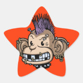 Ponkey 星シール (正面)