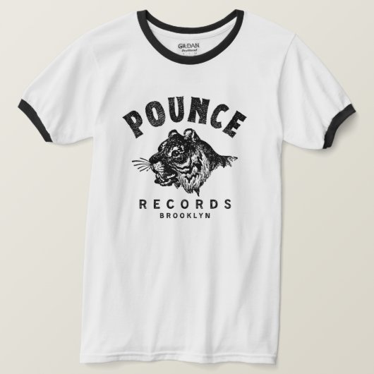 PonsレコードBrooklyn Ringer Tシャツ (デザイン正面)
