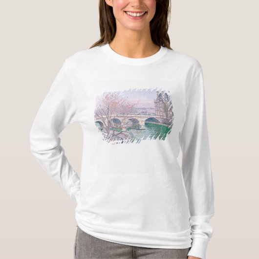 Pont王室ののおよびPavillon de Flore Tシャツ (正面)