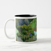 Pont Aven 1888年のポール・ゴーギャン|の景色 ツートーンマグカップ (左)