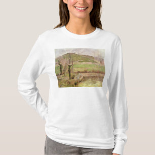Pont-Aven 1888年の近くのポール・ゴーギャン の景色 Tシャツ