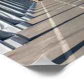 Pont Bir-Hakeim上のサイクルパス – フランス，パリ ポスター (角)