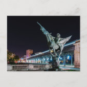 Pont de Bir-Hakeim at night – パリ，フランス ポストカード (正面)