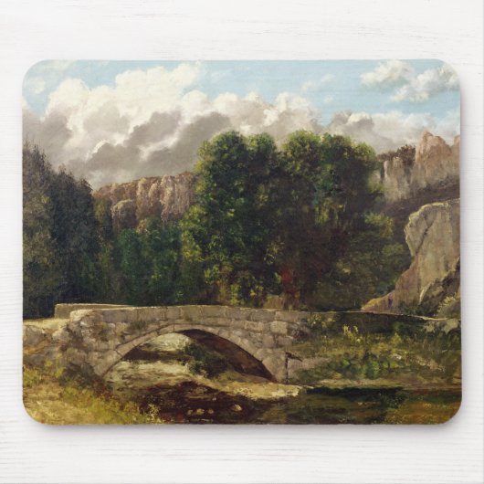 Pont de Fleurie、スイス連邦共和国1873年 マウスパッド (正面)