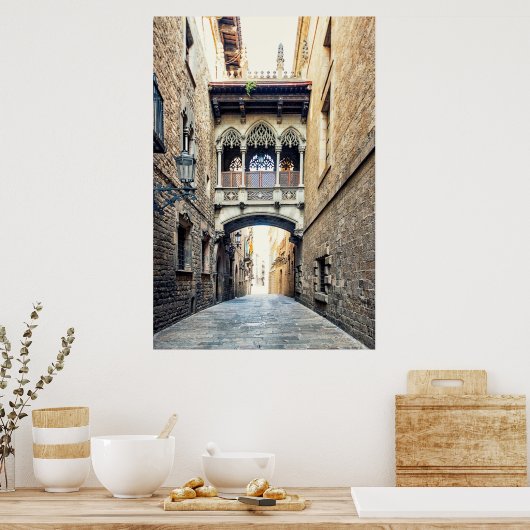 Pont del Bisbe ポスター (キッチン)