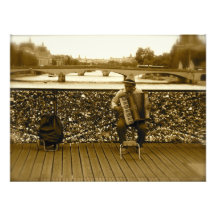 Pont des Arts：愛のロックブリッジ，パリ