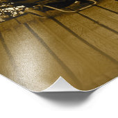 Pont des Arts：愛のロックブリッジ，パリ フォトプリント (角)