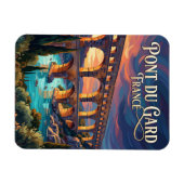 Pont du Gard France マグネット (横)