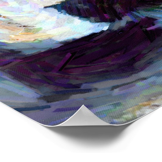 Pont et église ポスター (角)