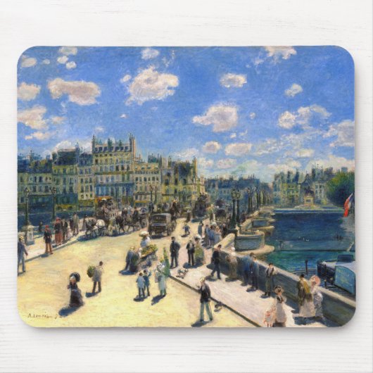 Pont Neuf、パリ マウスパッド (正面)
