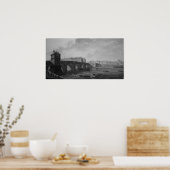 Pont Neuf – Paris – Nicolas-Jean-Baptiste Raguenet ポスター (キッチン)