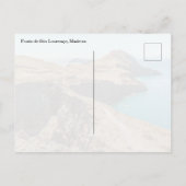Ponta de São Lourenço Madeira Hiking Trail ポストカード (裏面)