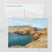 Ponta de São Lourenço Madeira View ポストカード (正面/裏面)