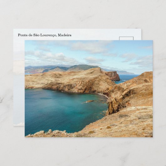 Ponta de São Lourenço Madeira View ポストカード (正面/裏面)