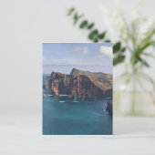 Ponta de Saoo Lourencoo、マデイラ、ポルトガル ポストカード (スタンド正面)