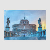 Ponte Sant'Angelo at dawn - Rome Italy 薄葉紙 (正面)