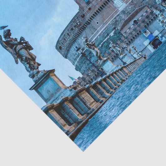 Ponte Sant'Angelo at dawn - Rome Italy 薄葉紙 (詳細)