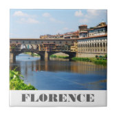 Ponte Vecchioのタイル タイル (正面)