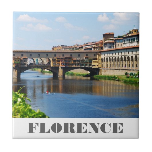 Ponte Vecchioのタイル タイル (正面)