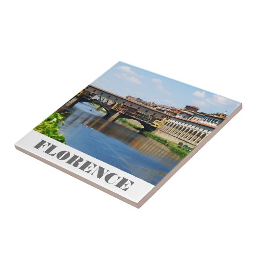 Ponte Vecchioのタイル タイル (側面)