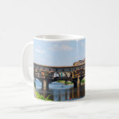 Ponte Vecchioのマグ コーヒーマグカップ (正面左)