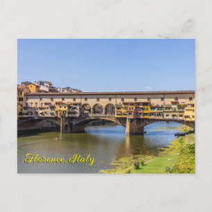 Ponte Vecchio、フィレンツェ、イタリア シーズンポストカード