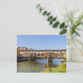 Ponte Vecchio、フィレンツェ、イタリア シーズンポストカード (スタンド正面)
