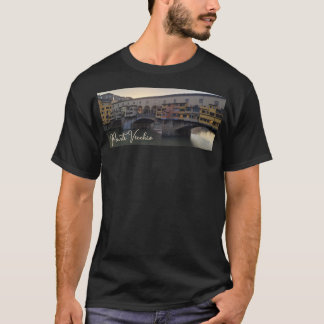 Ponte Vecchio、フィレンツェ、イタリア Tシャツ