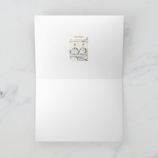 Ponte Vecchio、フィレンツェ カード (内部)