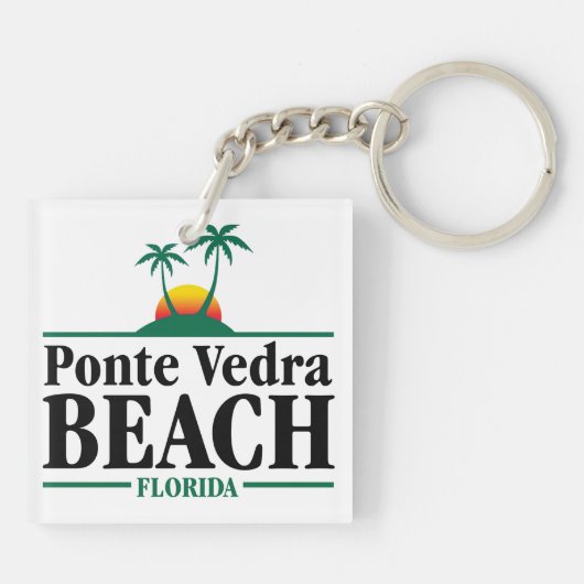 Ponte Vedra Beach キーホルダー (裏面)