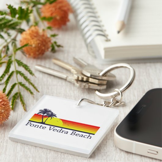 Ponte Vedra Beach キーホルダー (正面右)