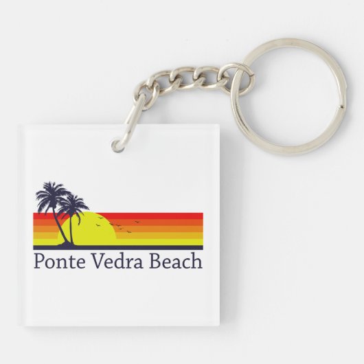 Ponte Vedra Beach キーホルダー (裏面)