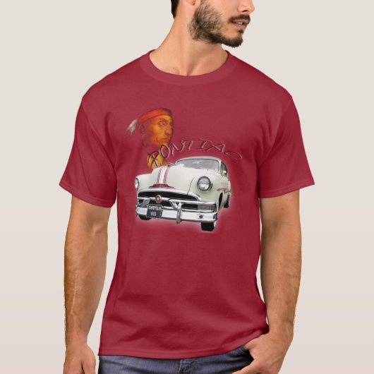 Pontiac Chieftain 1953年 Tシャツ (正面)