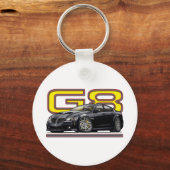 Pontiac_G8_black キーホルダー (正面)