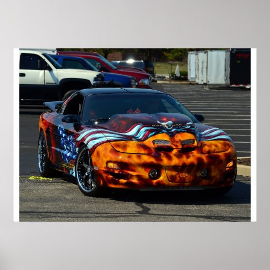 Pontiac Trans Am Ram Air ポスター (正面)