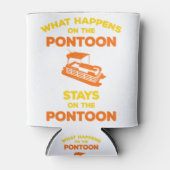 Pontoonで起こることPontoon Bに留まる 缶クーラー (正面)
