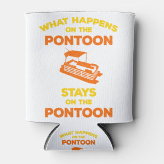 Pontoonで起こることPontoon Bに留まる 缶クーラー
