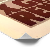 Pontresina Alps Graubünden Switzerland Vintage Ski ポスター (角)