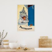 Pontresina Engadin Switzerland Schweiz Suisse ポスター (キッチン)