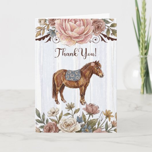 Pony サンキューカード (正面)