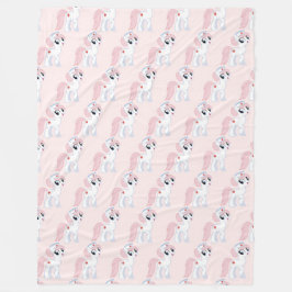 Pony フリースブランケット