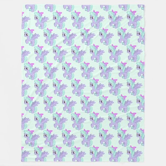 Pony フリースブランケット (正面)