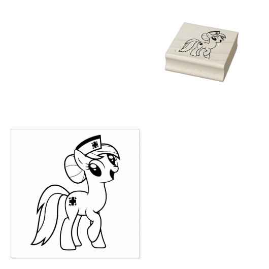 Pony ラバースタンプ (押印)