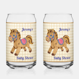 Pony Baby Shower Soda Glass ガラス缶