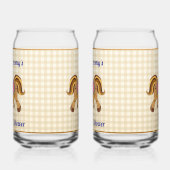 Pony Baby Shower Soda Glass ガラス缶 (左)