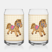 Pony Baby Shower Soda Glass ガラス缶 (裏面)