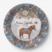 Pony Birthday  ペーパープレート (正面)