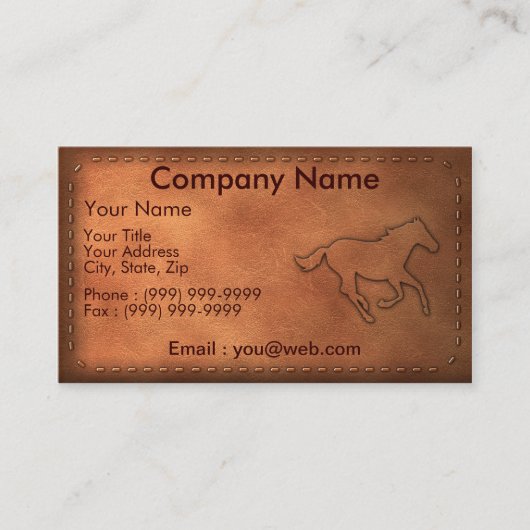 Pony Express 名刺 (正面)