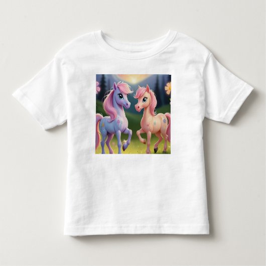 Pony Friends トドラーTシャツ (正面)