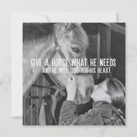 PONY LOVE 5.25 x 5.25 カード (正面)